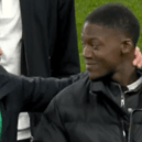 Erik ten Hag spoke to Kobbie Mainoo after the League Cup final win