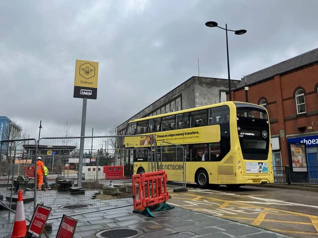 Oldham Bee Network Bus. For use by LDRS