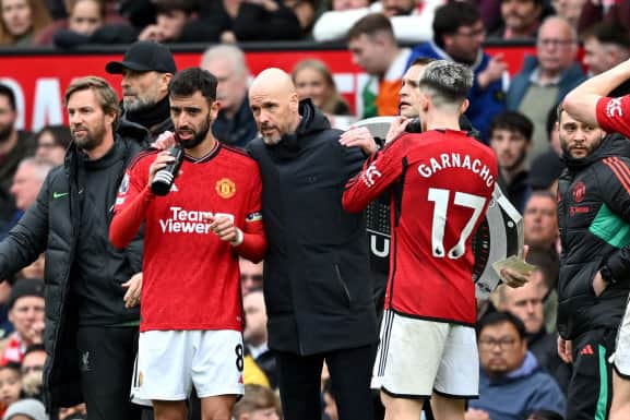United were held to a 2-2 draw by Liverpool in the Premier League on Sunday