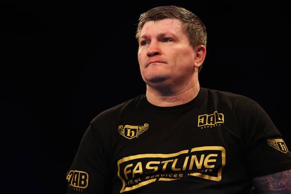 Ricky Hatton has become a trainer following his retirement from the ring. 