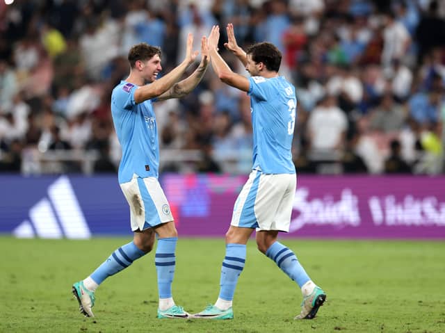 John Stones missed Manchester City's game against Luton Town as he wasn't 'fully fit'.