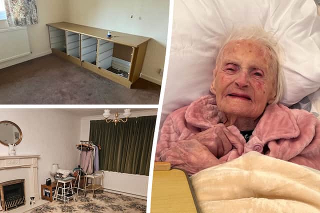 Some of the belongings of Mabel Ogle which were wrongly thrown away. Picture: Karen Henshaw/SWNS