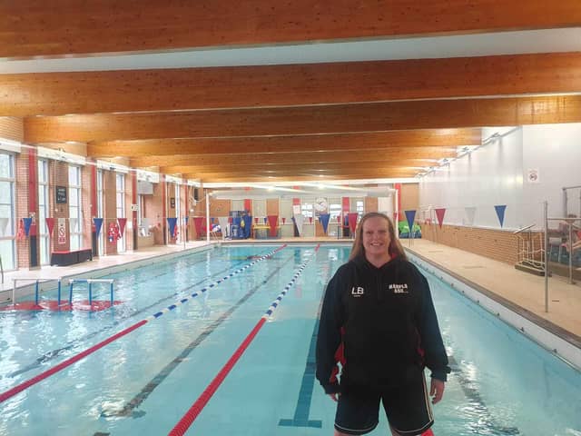 Lucy Budd from Marple Swimming Club 