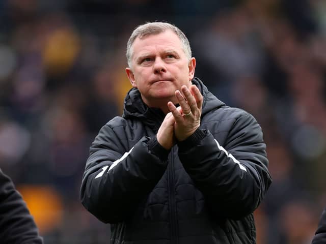 Coventry City manager Mark Robins
