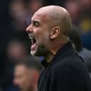 Pep Guardiola launched into an on-screen after Manchester City's FA Cup win over Chelsea.