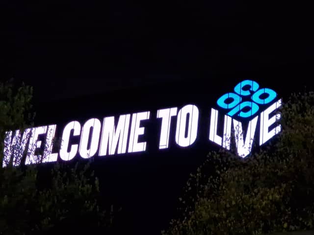 A warm welcome to Co-op Live 