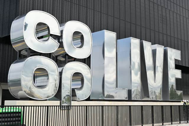 Co-op have attached their name to Manchester’s new arena. 