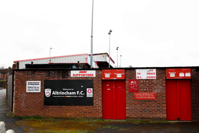 Altrincham is on the rise, both on and off the football pitch