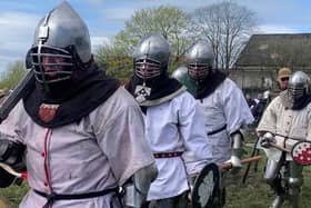 Some of the 'Knights' at the Castleton Cup in Rochdale 