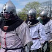 Some of the 'Knights' at the Castleton Cup in Rochdale 