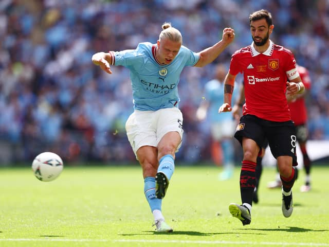 Manchester City and United will meet in the FA Cup final for the second year running. 