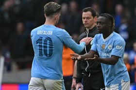 Pep Guardiola was asked when Jack Grealish and Jeremy Doku will return from injury.