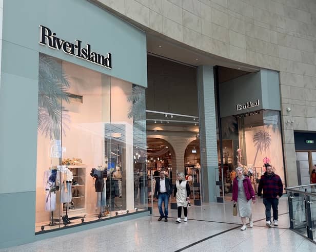 The new-look River Island inside the Arndale 
