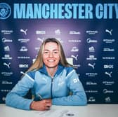 Lauren Hemp has agreed a new deal with Manchester City. Cr. Manchester City FC.