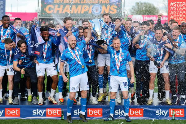 It's been a season to remember for Stockport County who will be playing in League One next season