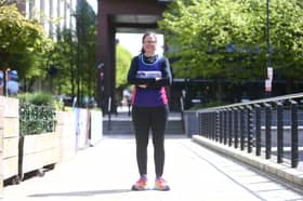 Guiness World Record-holder Helen Ryvar will be running in the Great Manchester Run half marathon in May as part of her challenge to run 1,000 half marathons in as many days. Credit: AJ Bell Great Manchester Run