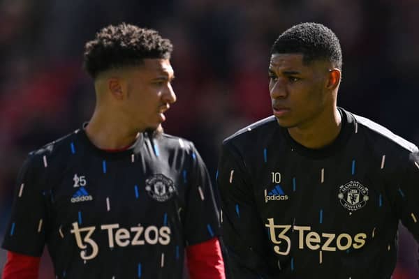 Jadon Sancho and Marcus Rashford could both leave United this summer