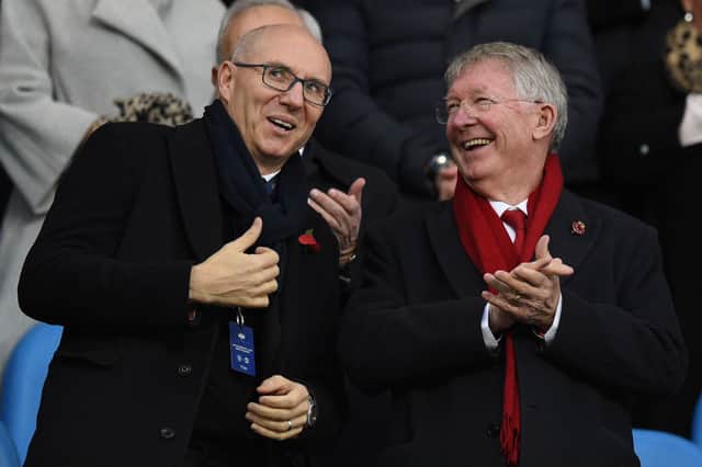 Chief Financial Officer Cliff Baty (L) is one of those leaving United at the end of the season