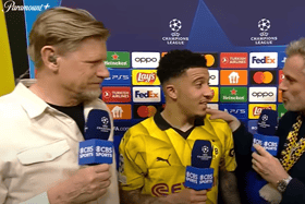 Jadon Sancho spoke after Borussia Dortmund's win on Wednesday night