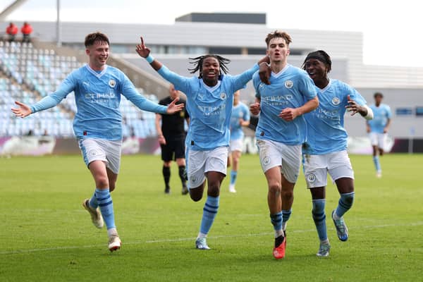 Manchester City Under-18s face Leeds United in the 2024 FA Youth Cup final.
