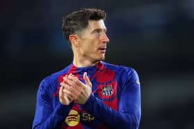 Robert Lewandowski now leads the line for FC Barcelona