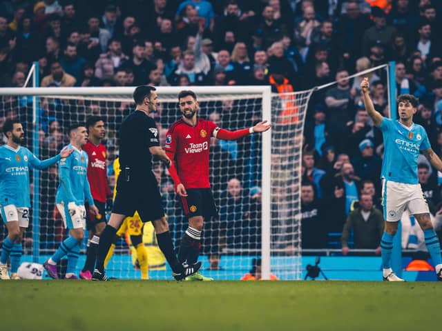 Andy Madley will referee Manchester United v Manchester City in the 2024 FA Cup final.
