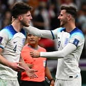 Declan Rice and Mason Mount are teammates at international level with England