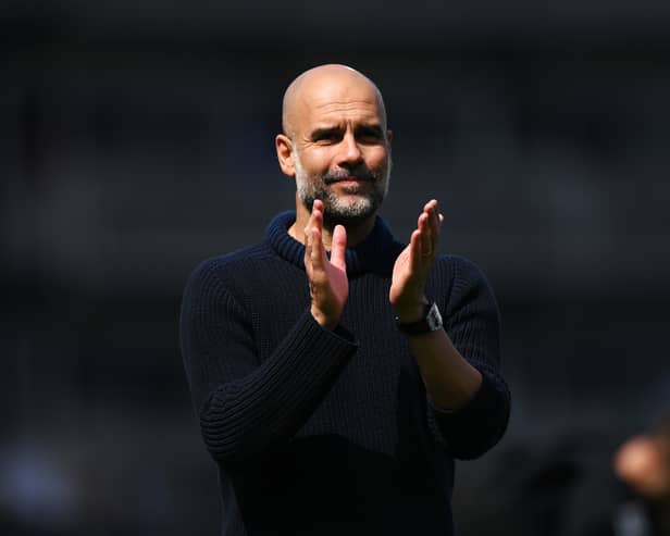Pep Guardiola reminded fans that Manchester City's recent spend is well below the likes of Manchester United and Chelsea.