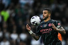 Kyle Walker poked fun at Arsenal fans after missing the Manchester City team when they set fireworks off outside the team hotel.