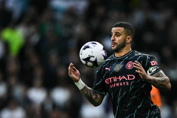 Kyle Walker poked fun at Arsenal fans after missing the Manchester City team when they set fireworks off outside the team hotel.