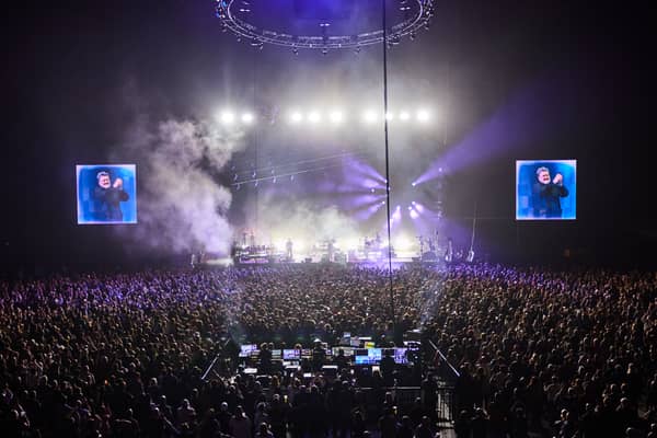 Elbow ended up being the perfect opening act for the troubled Co-op Live arena. Picture: Sophie Traynor