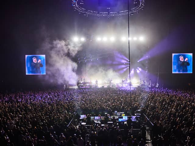 Elbow ended up being the perfect opening act for the troubled Co-op Live arena. Picture: Sophie Traynor