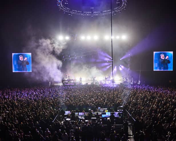 Elbow ended up being the perfect opening act for the troubled Co-op Live arena. Picture: Sophie Traynor