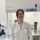 Hannah Staples works at Manchester's new sperm bank the Cryos International Centre 