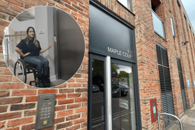 Natasha Freedman is having problems with the lift in her Maple Court building