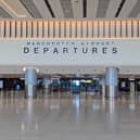 Departures at Manchester Airport 