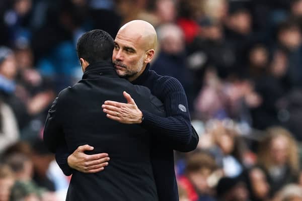 Pep Guardiola said Arsenal are 'here to stay' as Manchester City win another Premier League crown.