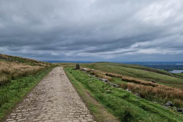 Cotton Famine Road in Greater Manchester