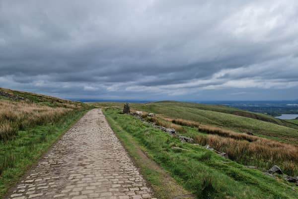 Cotton Famine Road in Greater Manchester