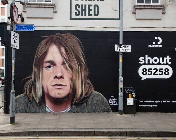 The Kurt Cobain mural in Manchester (Photo: Akse p_19)
