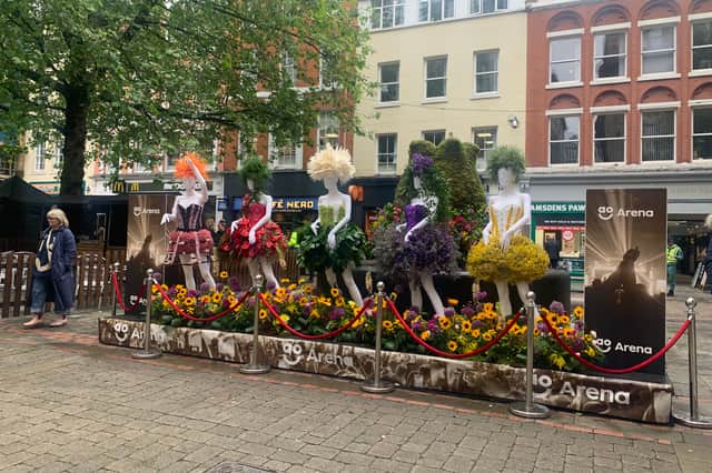 The Manchester Flower Festival is running across the bank holiday weekend 