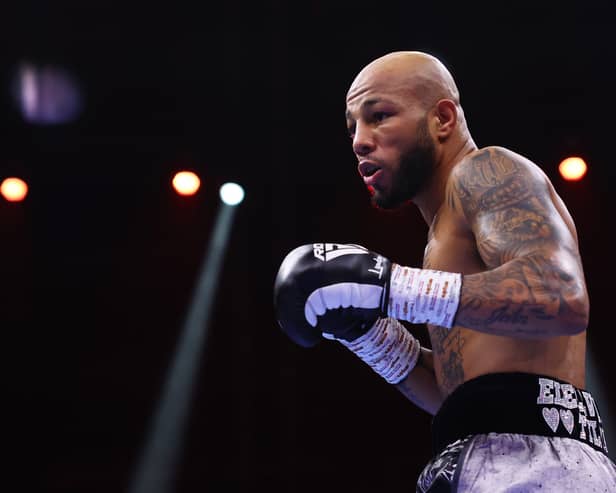 Manchester's former IBO World light heavyweight champion Lyndon Arthur 