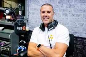 Paddy McGuinness pictured inside a BBC Radio 2 studio. Credit: BBC