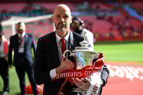 Erik ten Hag won the FA Cup but finished 8th in the Premier League