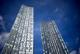 Deansgate Square, aka Manchester’s ‘skyscraper district’