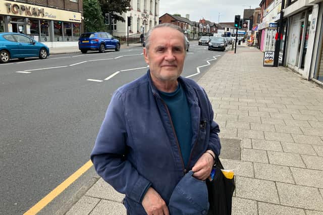 Angel Romero-Vacas, a resident in Hazel Grove.