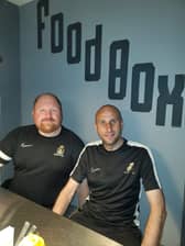 Nick Pollitt left, and Gaz Lewis, right, the founders of the GN15 Football Academy