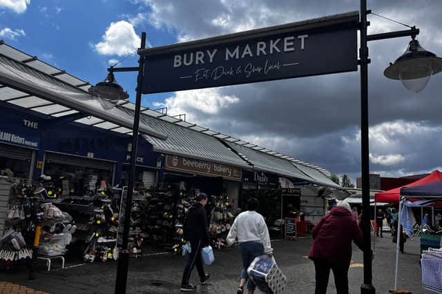The world famous Bury Market
