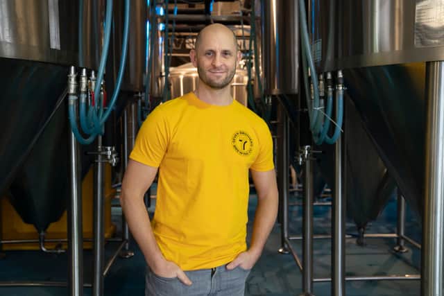 Keith McAvoy is one of the brothers behind Seven Bro7hers Brewery (Photo: Jon Super Photo)
