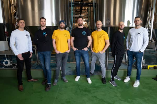 All seven of the Seven Bro7hers brewery (Photo: Jon Super Photo)
